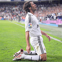 Рауль (Реал Мадрид) забил Спортингу из Хихона дважды